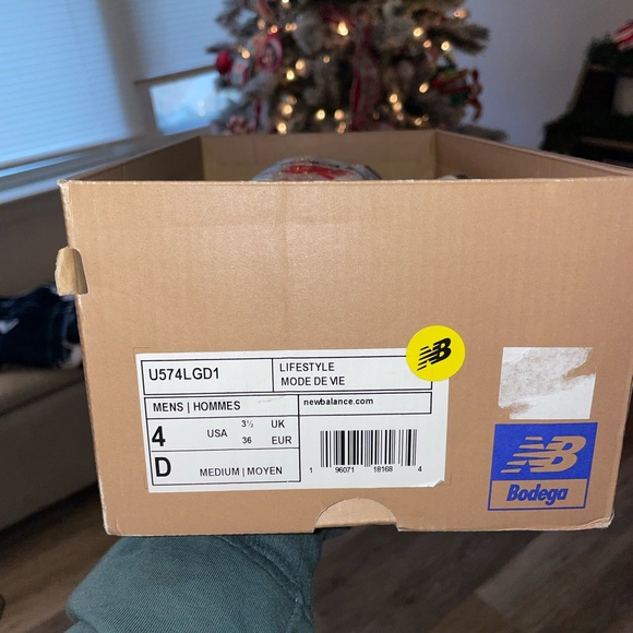 New Balance collab with Bodega Kids Sneakers - Blue and Yellow